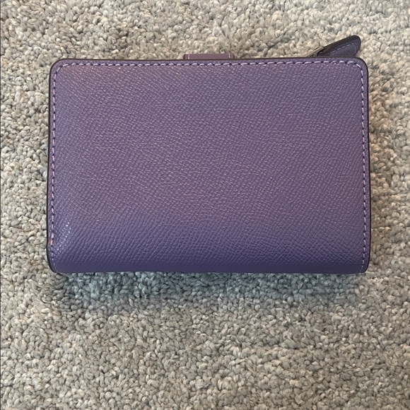 Coach Lavender Leather Wallet - Picture 3 of 5